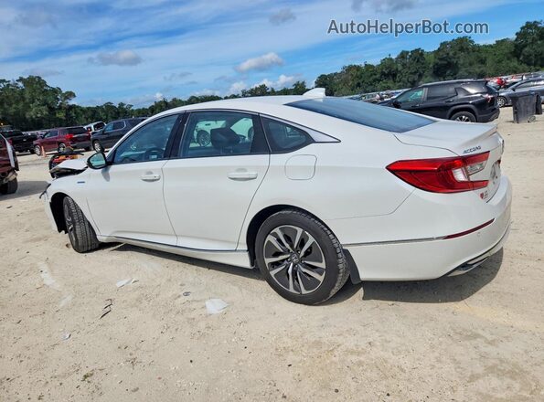 1HGCV3F59MA008666 2021 HONDA ACCORD White Rear left