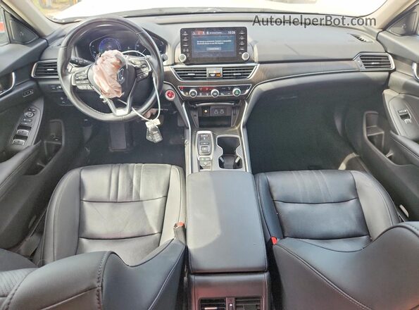 1HGCV3F59MA008666 2021 HONDA ACCORD White Dashboard view