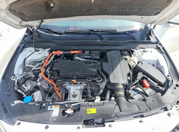 1HGCV3F59MA008666 2021 HONDA ACCORD White Rear interior view