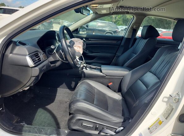 1HGCV3F59MA008666 2021 HONDA ACCORD White Front interior view