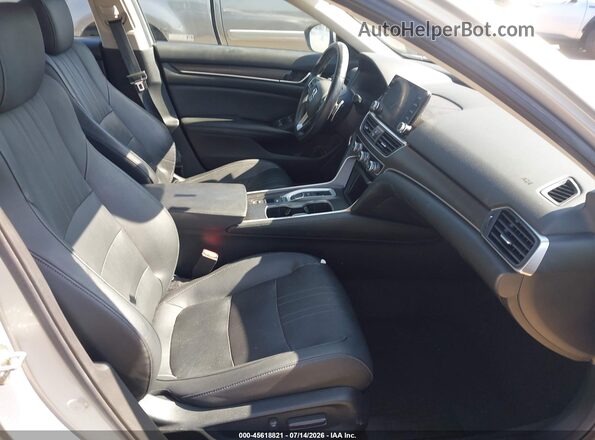 1HGCV3F5XKA005076 2019 HONDA ACCORD Gray Vista interior delantera