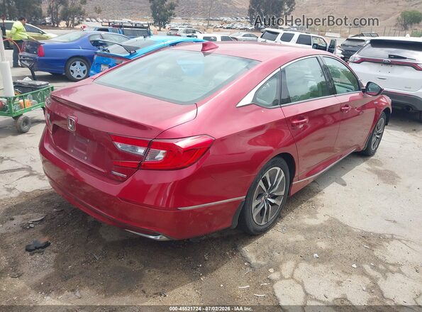 1HGCV3F5XKA011248 2019 HONDA ACCORD Red Задня права чверть