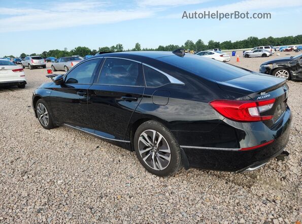 1HGCV3F6XJA005862 2018 HONDA ACCORD Black Tył lewy