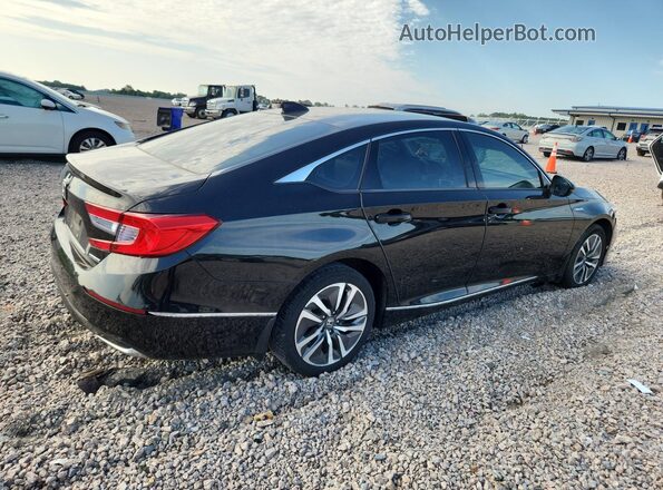 1HGCV3F6XJA005862 2018 HONDA ACCORD Black Tył prawy