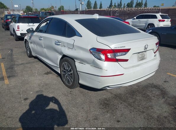 1HGCV3F90KA019071 2019 HONDA ACCORD White Задня ліва чверть