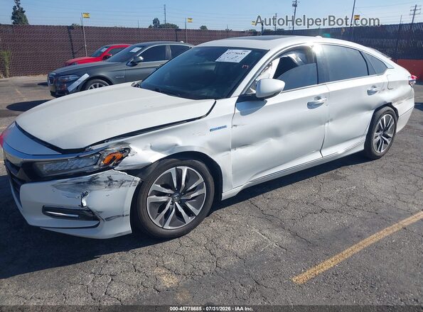 1HGCV3F90KA019071 2019 HONDA ACCORD White Вид спереду