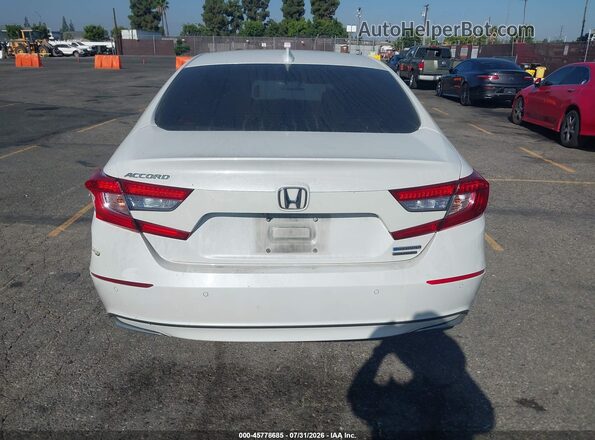 1HGCV3F90KA019071 2019 HONDA ACCORD White 