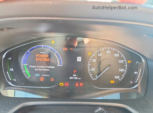1HGCV3F90LA007097 2020 HONDA ACCORD Tan Widok zestawu wskaźników