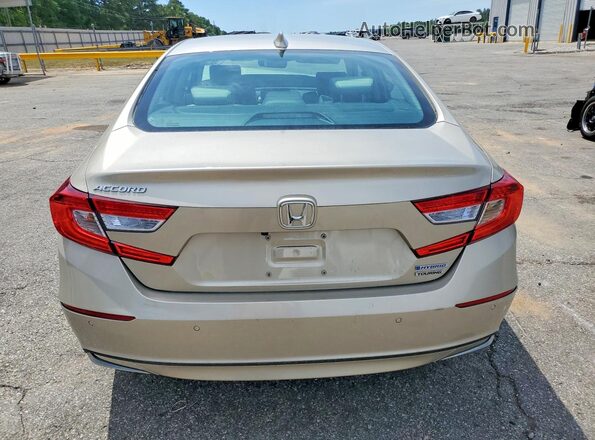 1HGCV3F90LA007097 2020 HONDA ACCORD Tan Widok z tyłu