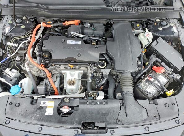 1HGCV3F90LA800058 2020 HONDA ACCORD Black Rear interior view