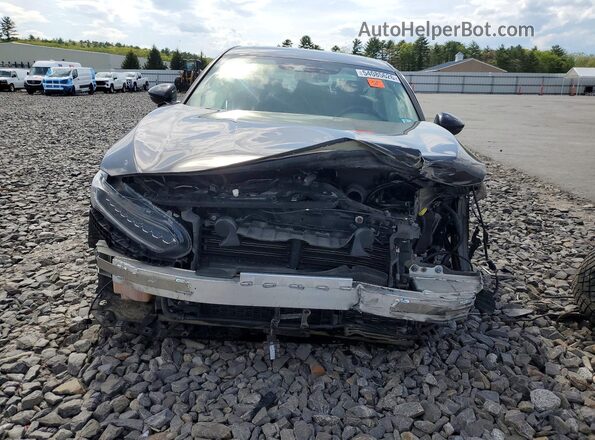 1HGCV3F92JA008412 2018 HONDA ACCORD Gray Դիմացի տեսք