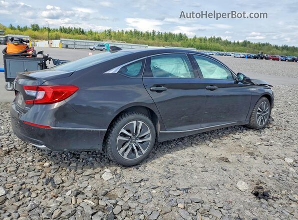1HGCV3F92JA008412 2018 HONDA ACCORD Gray Հետևի աջ