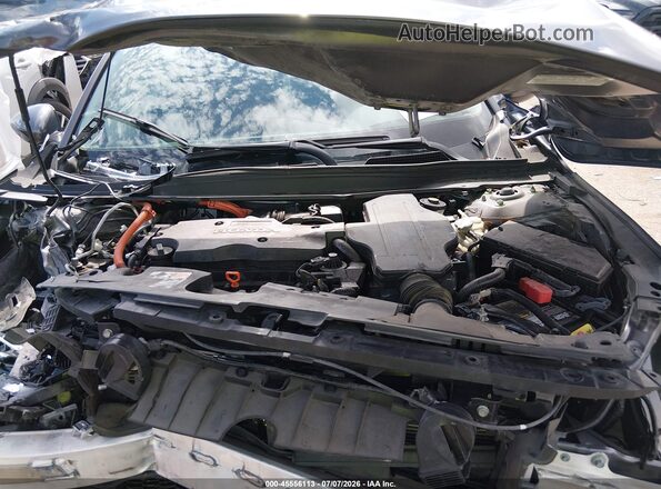 1HGCV3F92NA016760 2022 HONDA ACCORD Gray Widok z tyłu