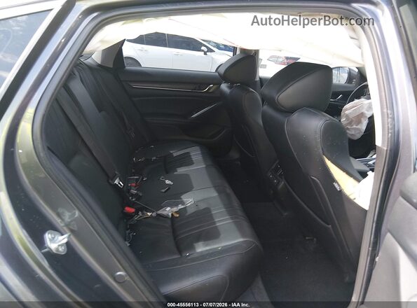 1HGCV3F92NA016760 2022 HONDA ACCORD Gray Widok naklejki z numerem VIN