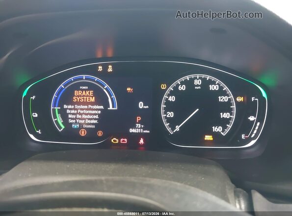 1HGCV3F92NA031307 2022 HONDA ACCORD White Widok tylnych siedzeń
