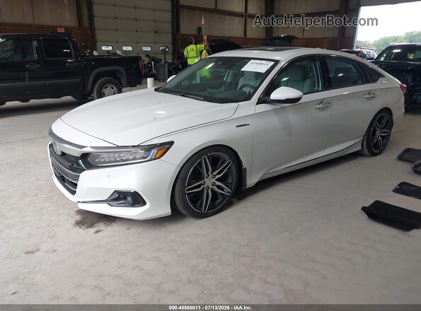 1HGCV3F92NA031307 2022 HONDA ACCORD White Przód lewy
