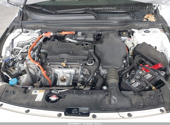 1HGCV3F92NA031307 2022 HONDA ACCORD White Widok z tyłu