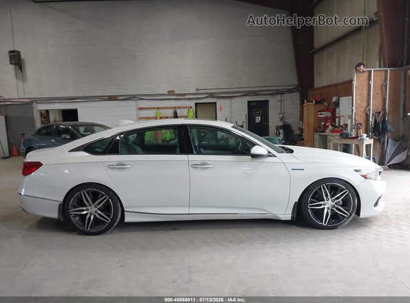 1HGCV3F92NA031307 2022 HONDA ACCORD White Widok wnętrza z tyłu