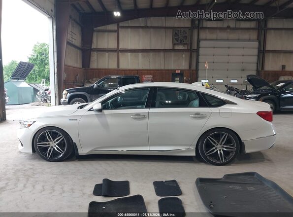 1HGCV3F92NA031307 2022 HONDA ACCORD White Widok wnętrza 360 stopni