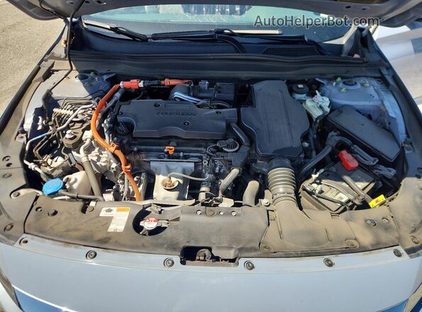 1HGCV3F93NA016413 2022 HONDA ACCORD Gray Սալոնի հետևի տեսք