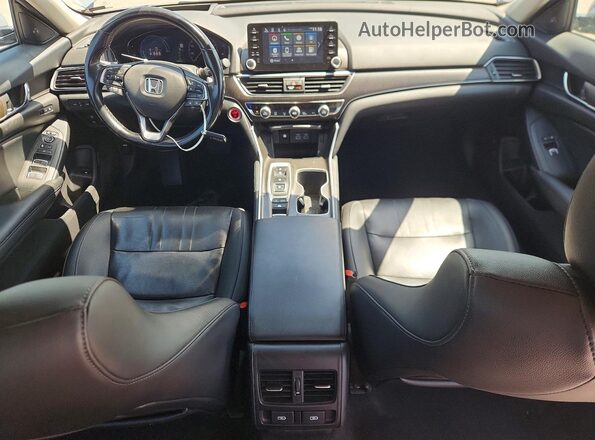 1HGCV3F93NA016413 2022 HONDA ACCORD Gray Առջևի վահանակի տեսք