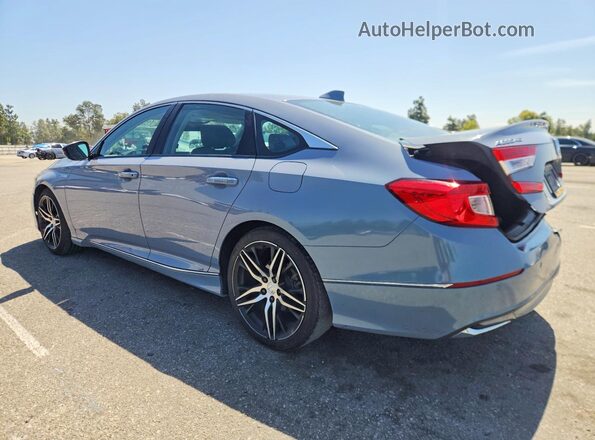 1HGCV3F93NA016413 2022 HONDA ACCORD Gray Հետևի ձախ