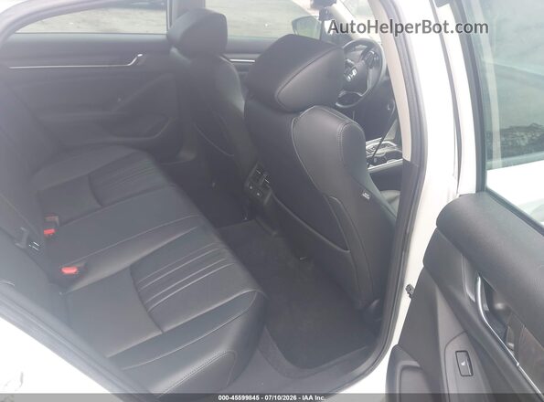 1HGCV3F94NA005212 2022 HONDA ACCORD White VIN კოდის სტიკერის ხედი