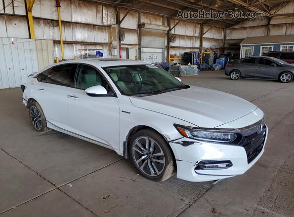 1HGCV3F97KA015776 2019 HONDA ACCORD White Առջևի աջ