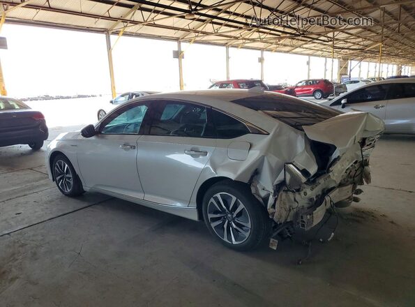 1HGCV3F97KA015776 2019 HONDA ACCORD White Հետևի ձախ