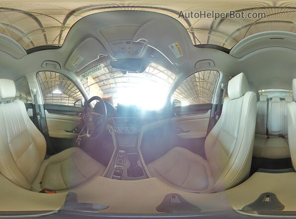 1HGCV3F97KA015776 2019 HONDA ACCORD White VIN կոդի պիտակի տեսք
