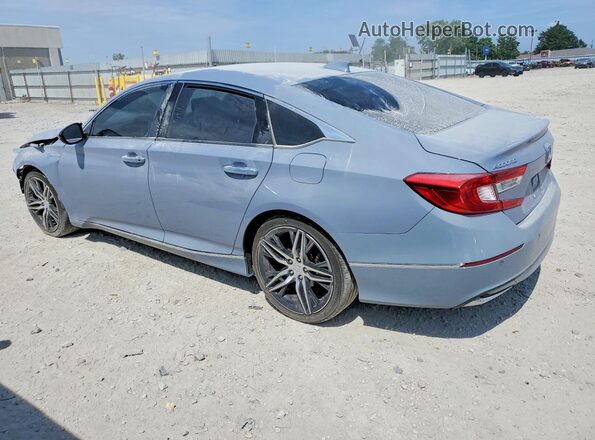 1HGCV3F97NA006810 2022 HONDA ACCORD Серый Задняя левая четверть