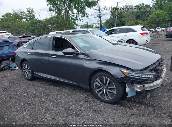 1HGCV3F98KA006522 2019 HONDA ACCORD Gray Vista interior trasera