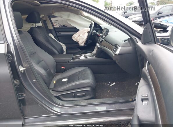 1HGCV3F98KA006522 2019 HONDA ACCORD Gray Vista interior delantera