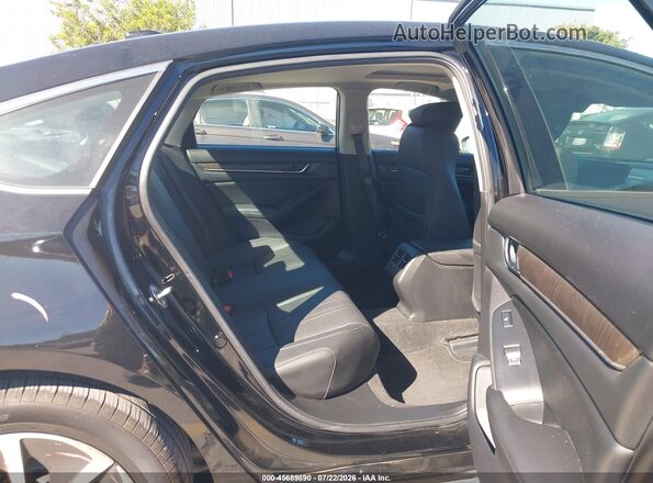 1HGCV3F98KA021344 2019 HONDA ACCORD Black VIN sticker view
