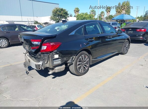 1HGCV3F98KA021344 2019 HONDA ACCORD Black Rear right