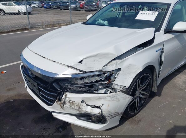 1HGCV3F98MA018642 2021 HONDA ACCORD White Դիմացի տեսք