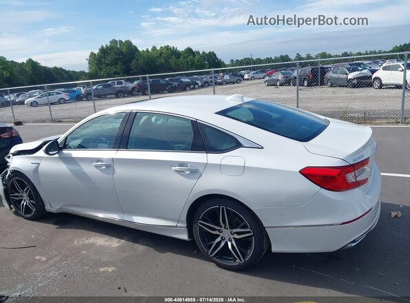 1HGCV3F98MA018642 2021 HONDA ACCORD White Սալոնի 360 աստիճան տեսք