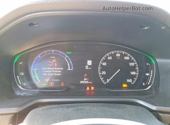 1HGCV3F98NA009540 2022 HONDA ACCORD White Սարքավորումների վահանակի տեսք