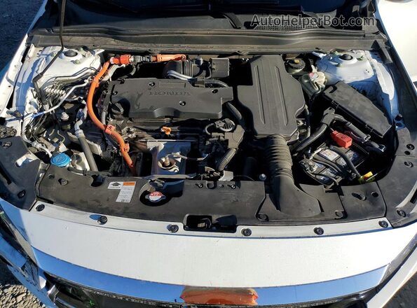 1HGCV3F98NA009540 2022 HONDA ACCORD White Սալոնի հետևի տեսք