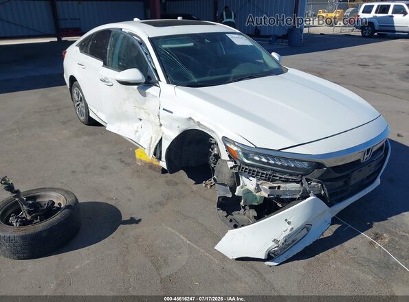 1HGCV3F99JA012831 2018 HONDA ACCORD White Вид спереду