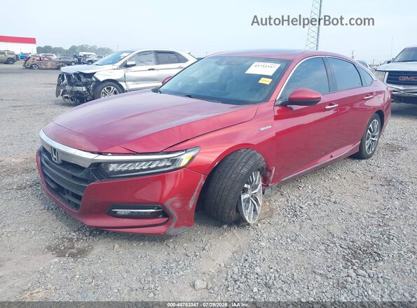 1HGCV3F99KA008120 2019 HONDA ACCORD Red Przód lewy