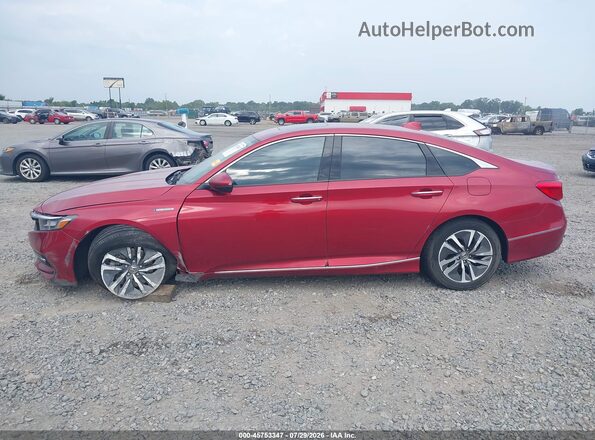 1HGCV3F99KA008120 2019 HONDA ACCORD Red Widok wnętrza 360 stopni