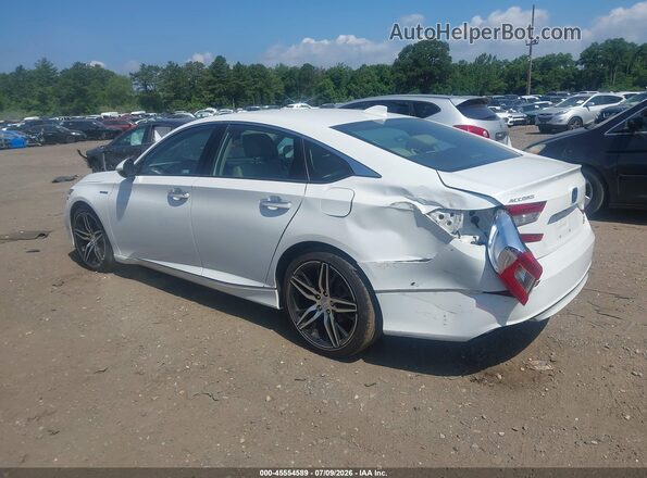 1HGCV3F99NA017596 2022 HONDA ACCORD White Rear left