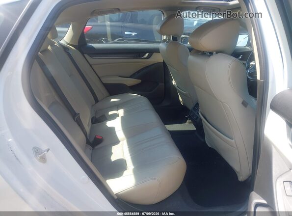 1HGCV3F99NA017596 2022 HONDA ACCORD White VIN sticker view