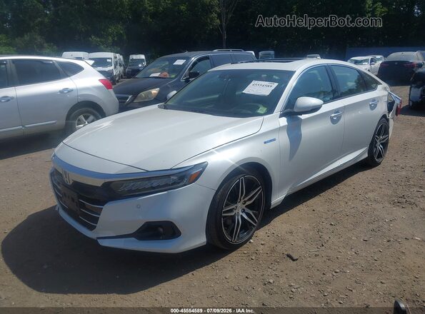 1HGCV3F99NA017596 2022 HONDA ACCORD White Front left