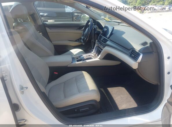 1HGCV3F99NA017596 2022 HONDA ACCORD White Front interior view