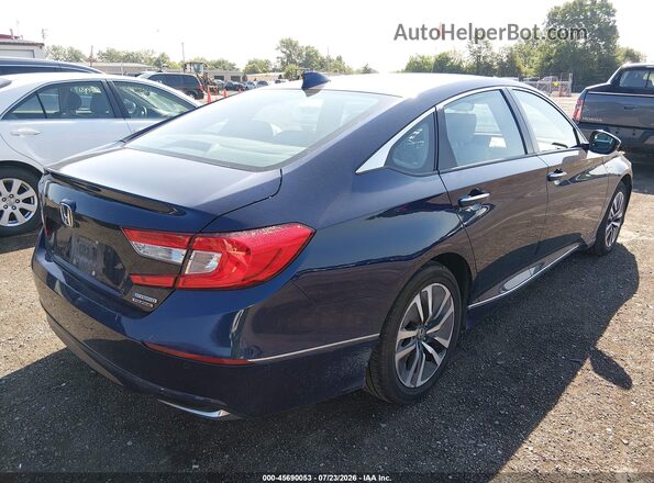 1HGCV3F9XKA015237 2019 HONDA ACCORD Blue Հետևի աջ