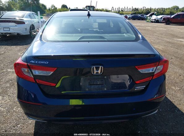 1HGCV3F9XKA015237 2019 HONDA ACCORD Blue 