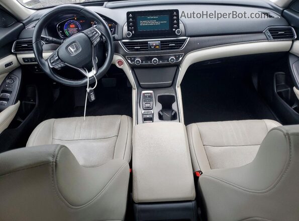 1HGCV3F9XLA009889 2020 HONDA ACCORD White Widok deski rozdzielczej