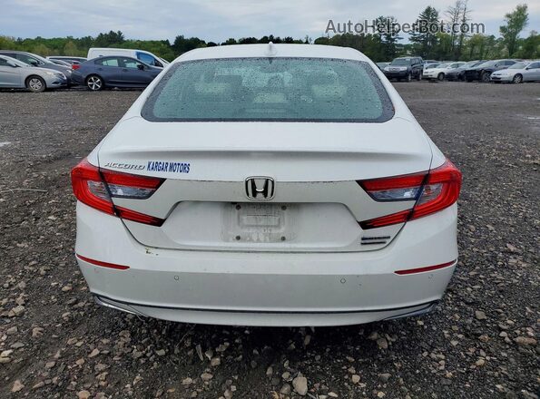 1HGCV3F9XLA009889 2020 HONDA ACCORD White Widok z tyłu